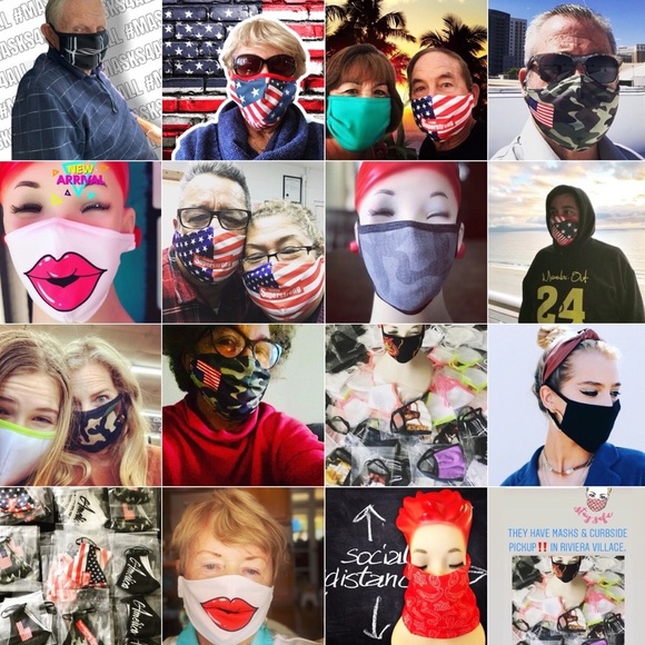 IN STOCK FAST SHIP Cat Lover Fashion Face Mask - Picture 7 of 9